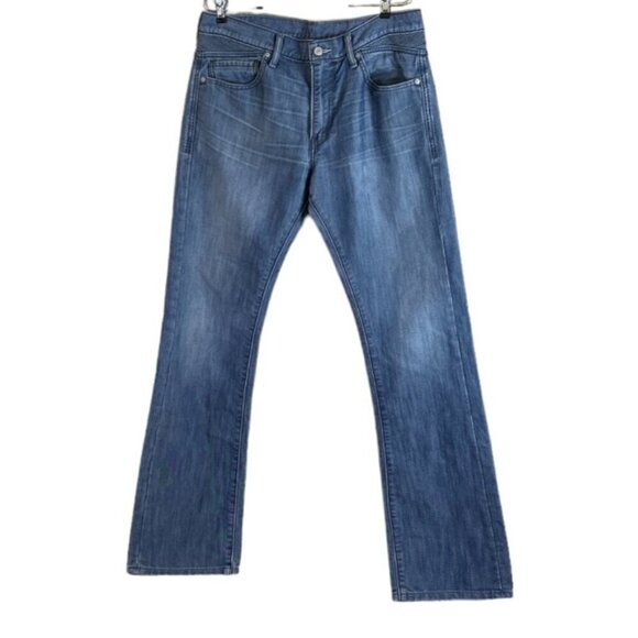 Levi's Mens 527 Black Label Boot Cut Snap Pocket Bootcut Jeans Blue Size 34 x 34 - Picture 10 of 10